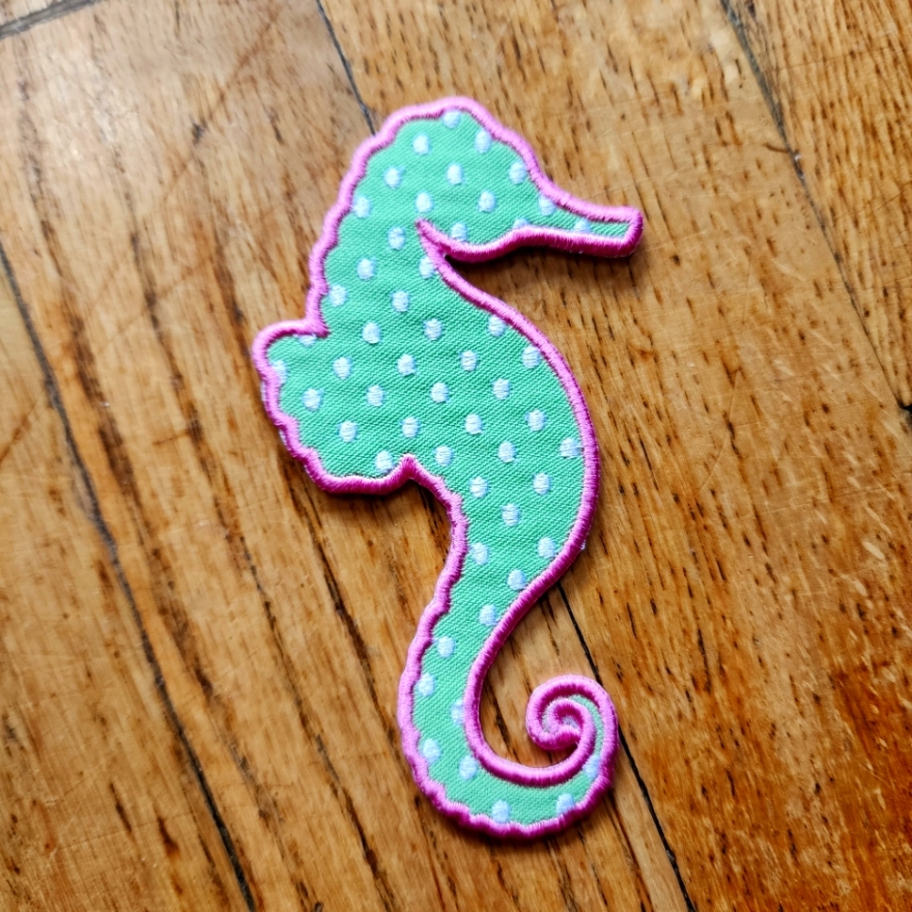 Pottery Barn Kids Seahorse Patch